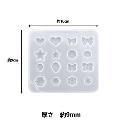 レジンモールド 『シリコンモールド キュートモチーフ H2110』