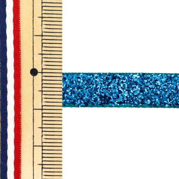 Farbband "1 Anti -EinzelverkaufsglitterFarbband Breite ungefähr 9mm x ungefähr 3m Roll Blau 0680b-13 "