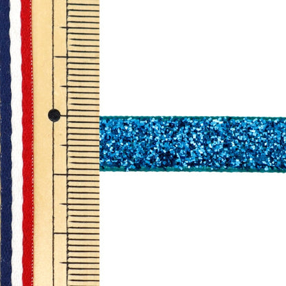 Farbband "1 Anti -EinzelverkaufsglitterFarbband Breite ungefähr 9mm x ungefähr 3m Roll Blau 0680b-13 "