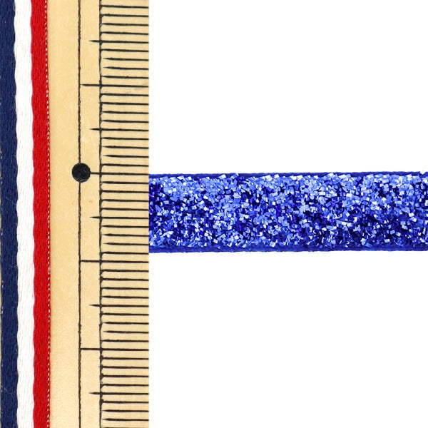 리본 "1 안티 셀링 반짝이리본 폭은 약 9mm x 약 3m 볼륨 진한 파란색 0680B-4A "