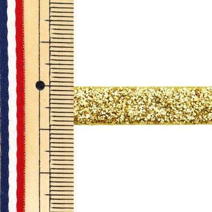 리본 "1 안티 셀링 반짝이리본 너비 약 9mm x 약 3m 볼륨 골드 0680B-521 "