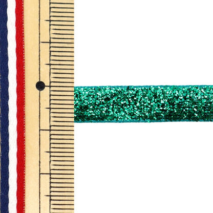 Farbband "1 Anti -EinzelverkaufsglitterFarbband Breite ungefähr 9mm x ungefähr 3 m Volumen grün 0680b-19 "