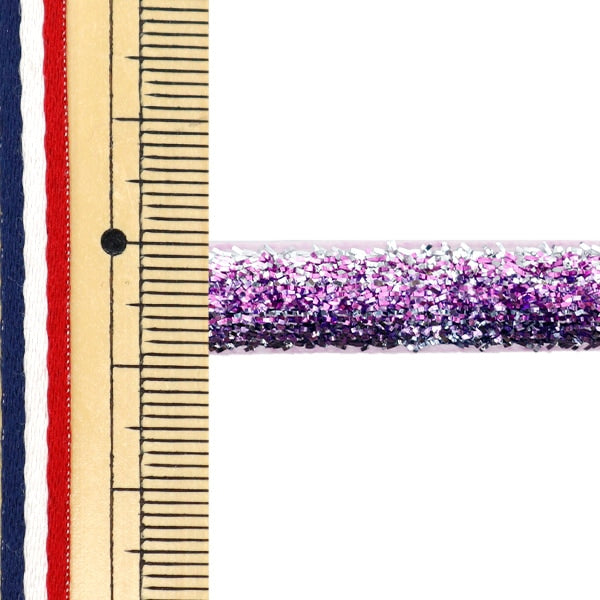 Лента "1 анти -провигающий блескЛента Ширина около 9 мм х около 3 м громкости Pulple 0680b-76"