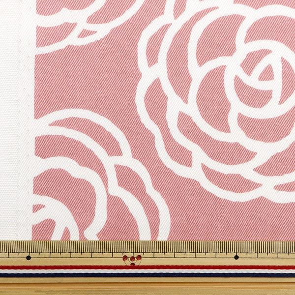 [De la quantité 5] tissu "Twill Camellia rose twcam-pk"