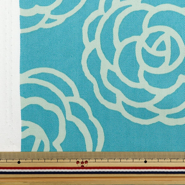 [De la cantidad 5] Fabric "TWILL CAMELLIA Azul verde TWCAM-Blgn"