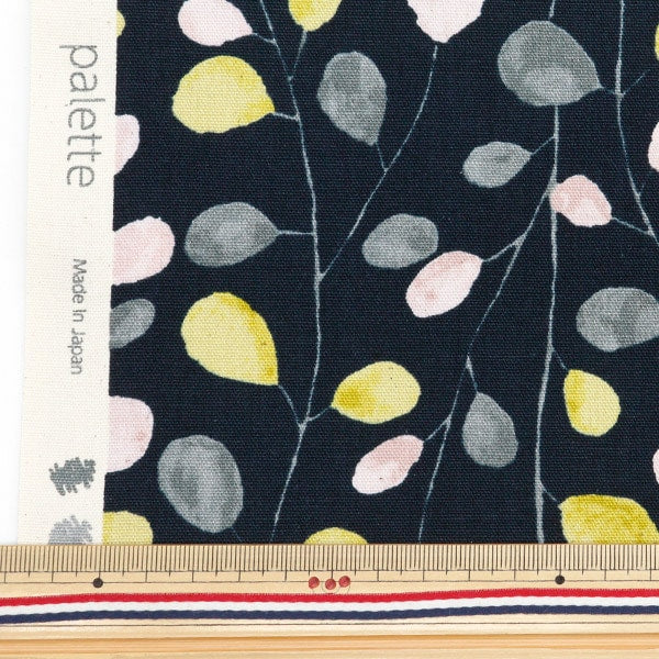 [De la cantidad 5] Fabric "Paleta de bueyes acuarela Maru Black 144-8048-B4"