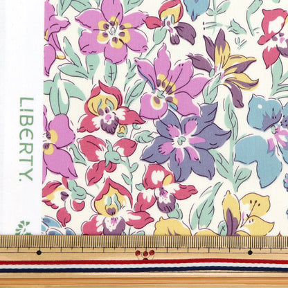 [Из количества 5] ткань "Liberty Fabric Organic Tanalone Bowes 157J901-A" Liberty Japan Liberty Japan