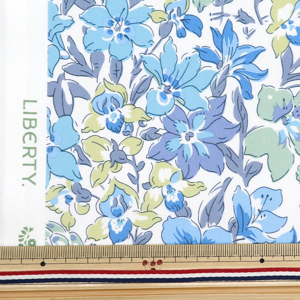 [À partir de 5] tissu "Liberty tissu organique Tanalone Bowes 157J901-D" Liberty Japan Liberty Japan