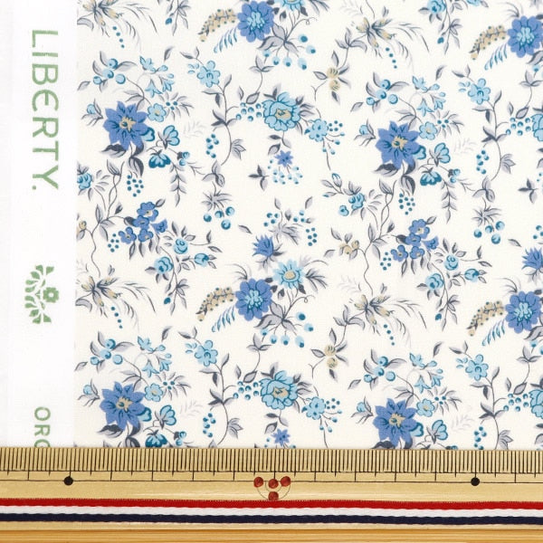 [Da 5] Fabric "Liberty Fabric Organic Tanalone Floribanda 157J902-A" Liberty Japan Liberty Giappone