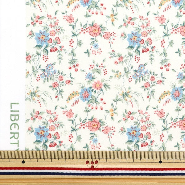 [Aus Menge 5] Stoff "Liberty Fabric Organic Tanalone Floribanda 157J902-D" Liberty Japan