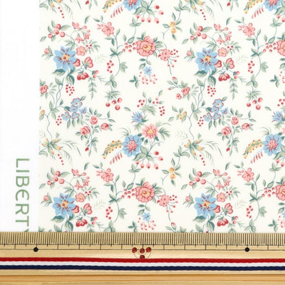 [الكمية من 5] قماش "Liberty Fabrics Organic Tanana Lawn Floribunda 157J902-D" Liberty Japan Liberty Japan