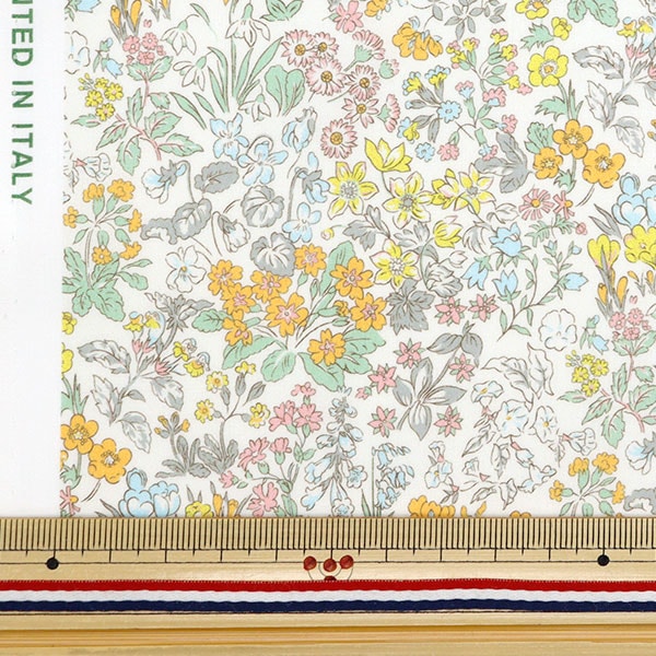 [Из 5] ткани "Liberty Fabric Organic Tanalone Spring Flowers 157J904-B" Liberty Japan Liberty Japan