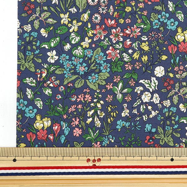 [Du 5] Tissu "Liberty Fabric Organic Tanalone Spring Flowers 157J904-D" Liberty Japan Liberty Japan