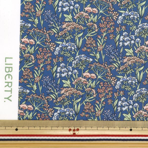 [Aus Menge 5] Stoff "Liberty Fabric Organic Tanalone Lankashafields 157J910-A" Liberty Japan