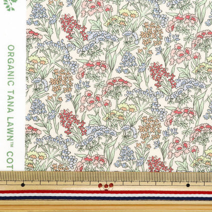 [Da 5] Fabric "Liberty Fabric Organic Tanalone Lankashafields 157J910-B" Liberty Japan Liberty Giappone