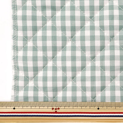 [From quantity 5] Fabric "Dyed Gingham Kilt Smooth Color Muscat Q-CO-GIM24-MS"