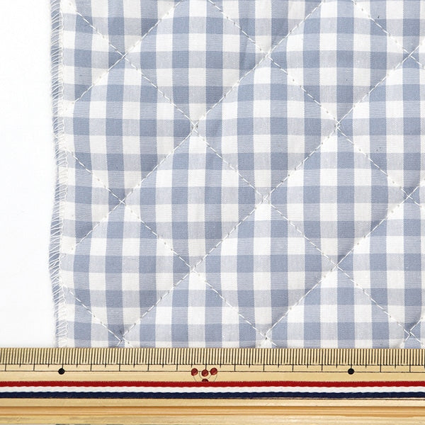 [Из количества 5] ткань "Gingham Quilt Smoky Color Hiyacinth Q-Co-Gim24-Hy"