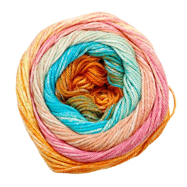 Весна / летоПряжа "Quattro Diglaid 6 -й цвет" Puppy