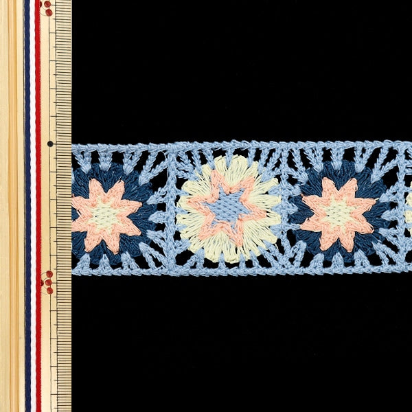 شريط الحرف اليدوية "شريط متماسك مربع أزرق فاتح KB2303"