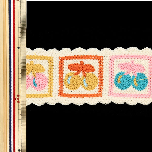 شريط الحرف اليدوية "شريط متماسك مربع عاجي KB2310"