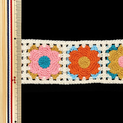 شريط الحرف اليدوية "شريط متماسك مربع عاجي KB2331"