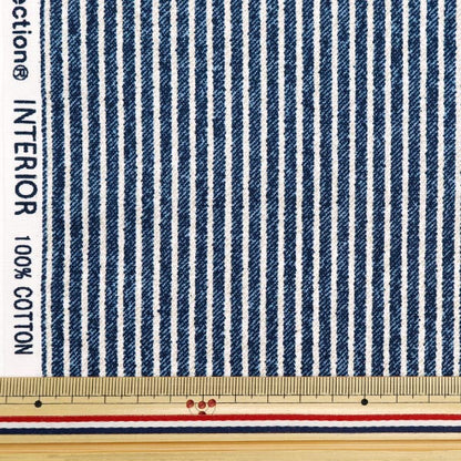 [De la cantidad 5] Fabric "Lógica de impresión de estilo de mezclilla de buey Navy 36000-512-A"