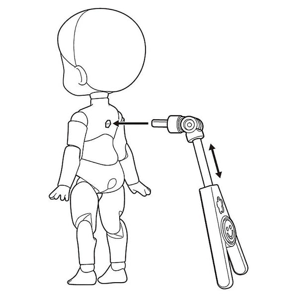 Partes de muñecas "Nendoroid Dodel 3 Pieces" Buena sonrisa Compañía buena sonrisa Compañía