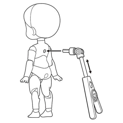 Partes de muñecas "Nendoroid Dodel 3 Pieces" Buena sonrisa Compañía buena sonrisa Compañía