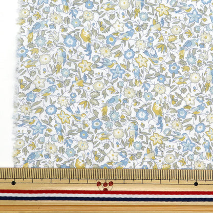 [الكمية تبدأ من 5] قماش "Liberty Fabrics Tana Lawn Spring Song 1224121-P24C" Liberty Japan Liberty Japan