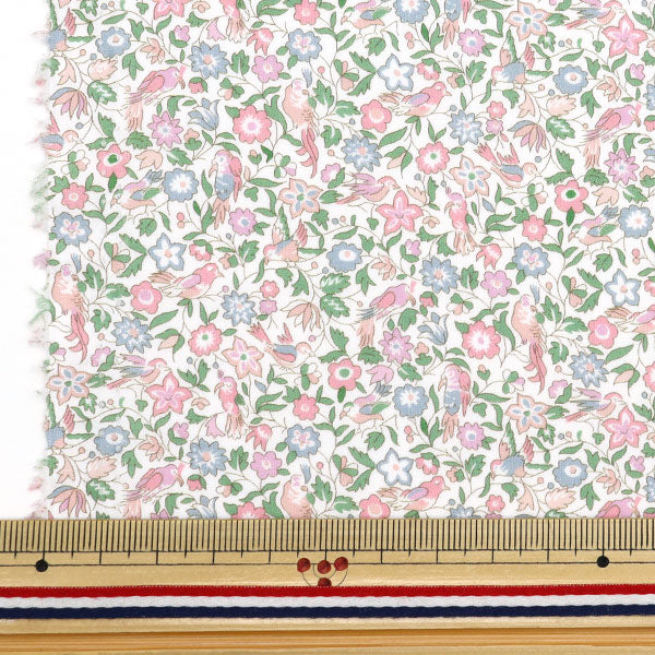 [From quantity 5] Fabric "Liberty Fabric Tana lawn Spring song 1224121-J24A] Liberty Japan