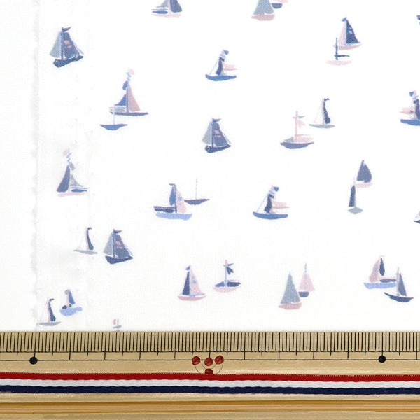 [De la cantidad 5] Fabric "Liberty Fabric Tanalone Costal Cruise 1224133-P24B" Libertad Japón Libertad Japón