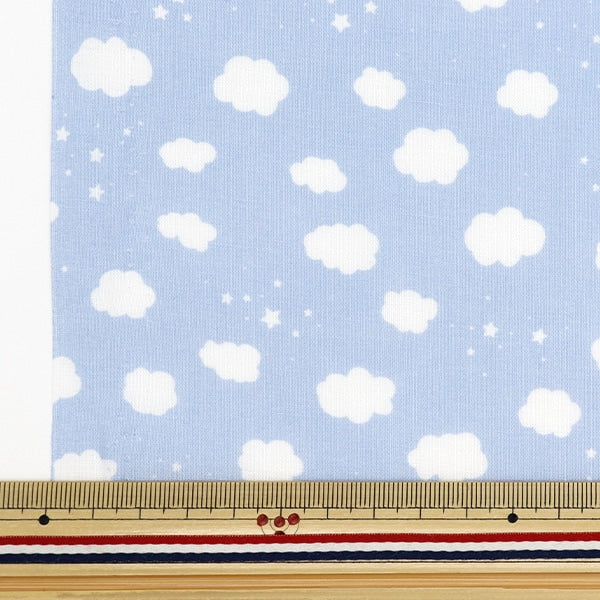 [De la cantidad 5] Fabric "Scare Petit Collection Kumo Light Blue PTC-Kumo-LB"