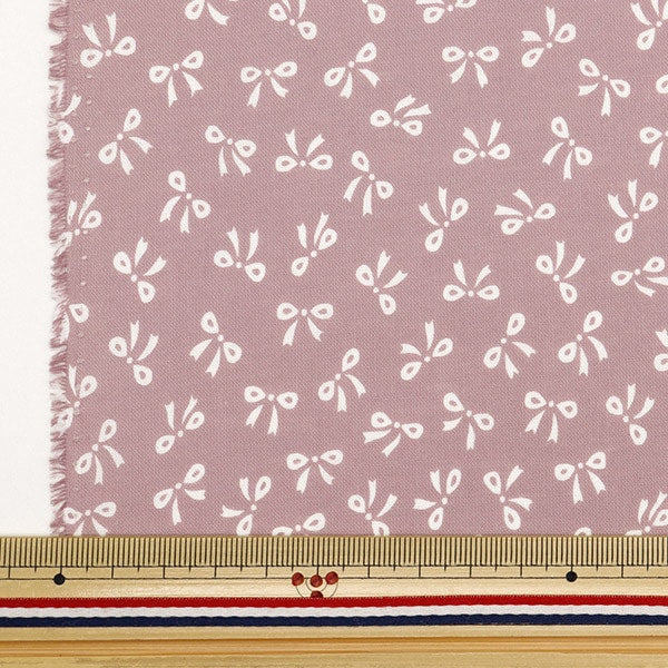 [De la cantidad 5] Fabric "Ladera Monobard Ribbon Purple no-Ribb-B"