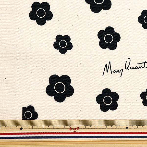 [Aus Menge 5] Stoff 『Oxford Mary Quant Small Flower Generation AP1020S-1B]