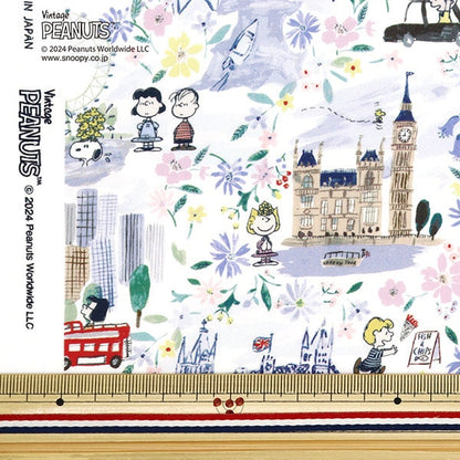 [Du 5] Tissu "Liberty tissu tanalone alondon aventure dc33934-j24a" Liberty Japan Liberty Japan