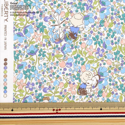 [Du 5] Tissu "Liberty tissu Tanalone Charlie Browns Flowers DC33937-J24C" Liberty Japan Liberty Japan