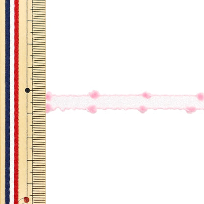 [De la quantité 5] Ruban "Organdy Puff 14th Color d'environ 1 cm de largeur 0482" Aoyamaribbon AoyamaRuban