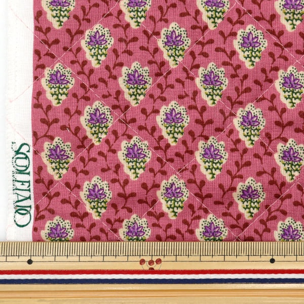 [From quantity 5] Fabric "Souleiado Sole ass SheetingQuilt Pink QSLF2-18F]