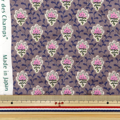 [From quantity 5] Fabric "Souleiado Sole ass SheetingQuilt-gray QSLF2-318C]