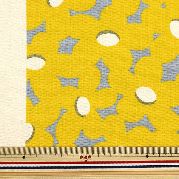 [Dalla quantità 5] tessuto "panno ukako 10 tela daisy giallo up5919-d] cotone kobayashi cotone kobayashi kobayashi.