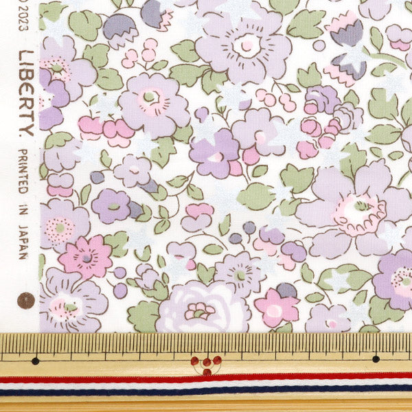 [الكمية من 5] القماش ``Liberty Fabrics Tana Lawn Betsy Star Purple 36368406J24B'' [Yuzawaya Original]