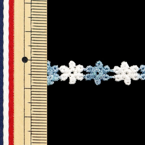 [De la quantité 5] Ruban "FloralRuban 2024 5th Color K231T-Lacep5"