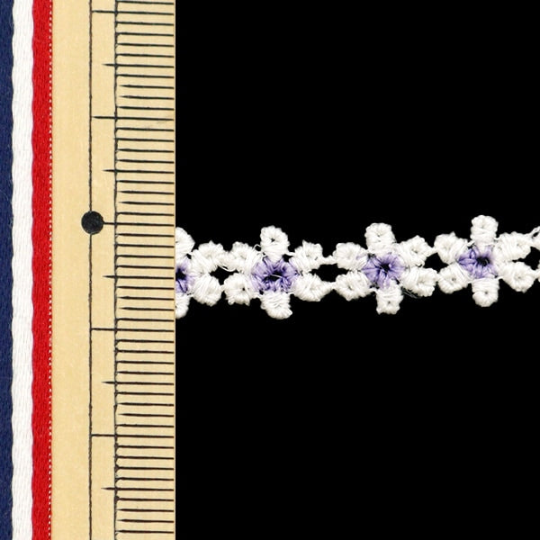 【数量5から】 リボン 『フローラルリボン 2024 7番色 K231T-LACEP6』