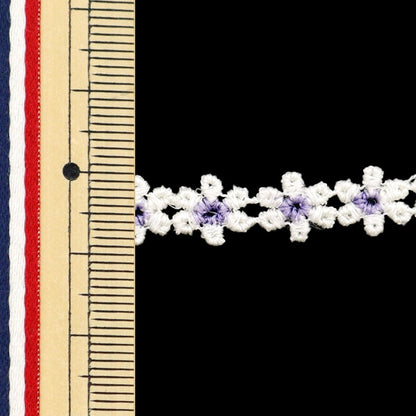 【数量5から】 リボン 『フローラルリボン 2024 7番色 K231T-LACEP6』