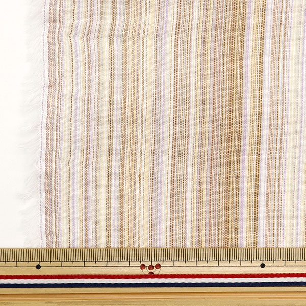 [Aus Menge 5] Stoff "Shijira Weaving White NOS-017-21"