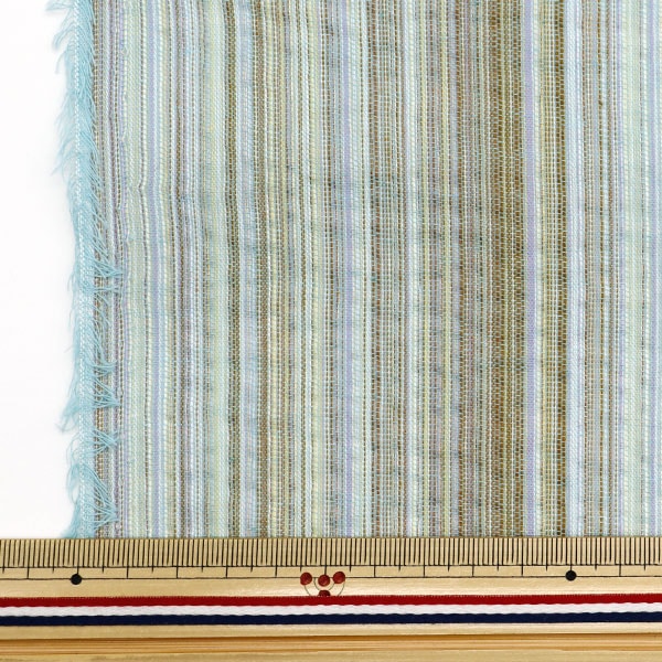 [From quantity 5] Fabric "Shijira weaving blue NOS-017-23"