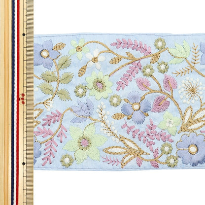 [Aus Menge 5] HandwerkBesätze 『2024 Indischer Stickereibesatz M-111d]