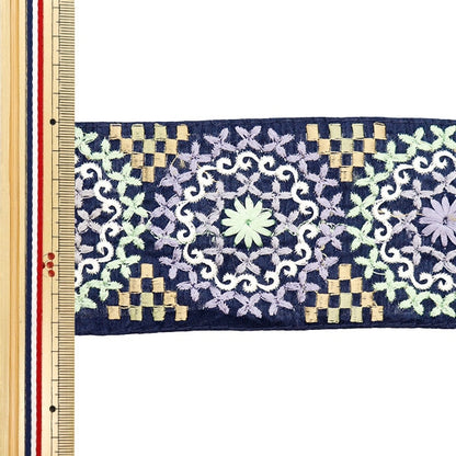 [Aus Menge 5] HandwerkBesätze 『2024 Indischer Stickereibesatz M-122E]