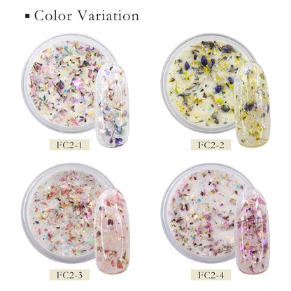 Resin material "Acrylic Powder Flower Collection 2 2 Color FC2-2" Smint Esmint