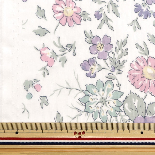 [Du 5] Tissu "Liberty tissu tanalone tanalone rose Ellen Purple DC28757J24B" [Yuzawaya Original]